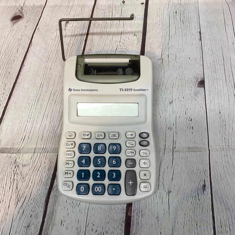 texas instruments ti-5019 super view calcularor